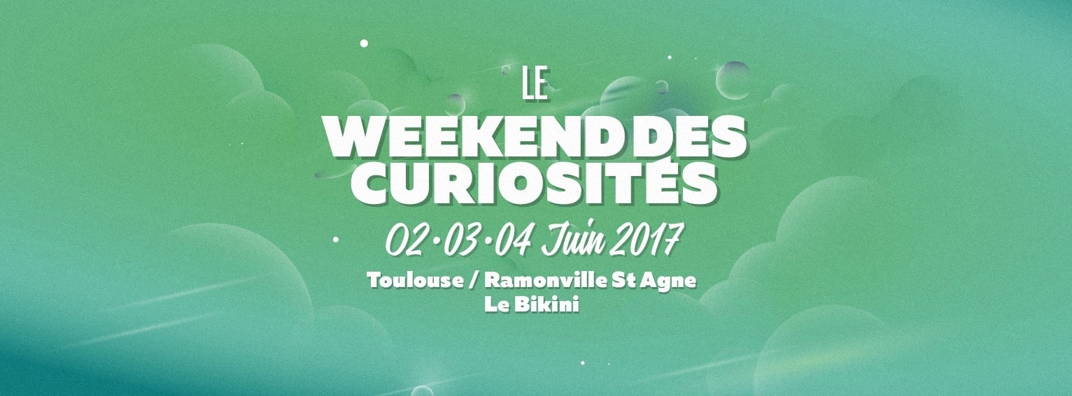 Les groupes toulousains programmés au Weekend des Curiosités