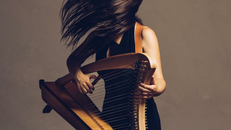 Fanny Roz, harpeuse rock et engagée